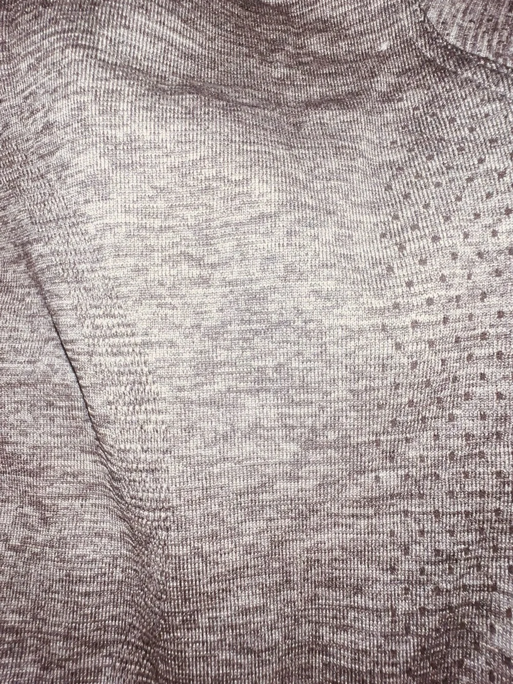 Lululemon Swiftly Relaxed Long Sleeve Shirt Size 6 NWT Slate White (SLTE/WHT)